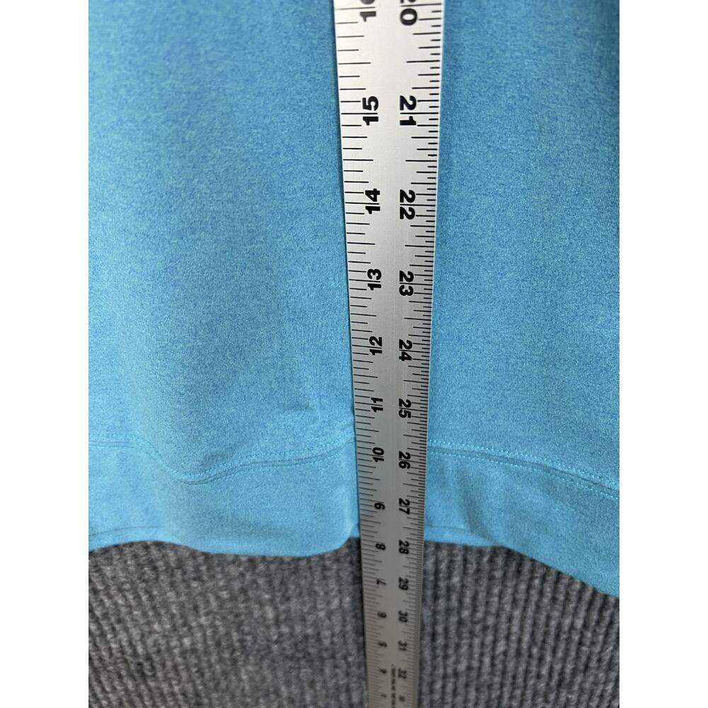 Holderness & Bourne Shirt Mens XL Blue 1/4 Zip Long Sleeve Performance Golf - Picture 11 of 12